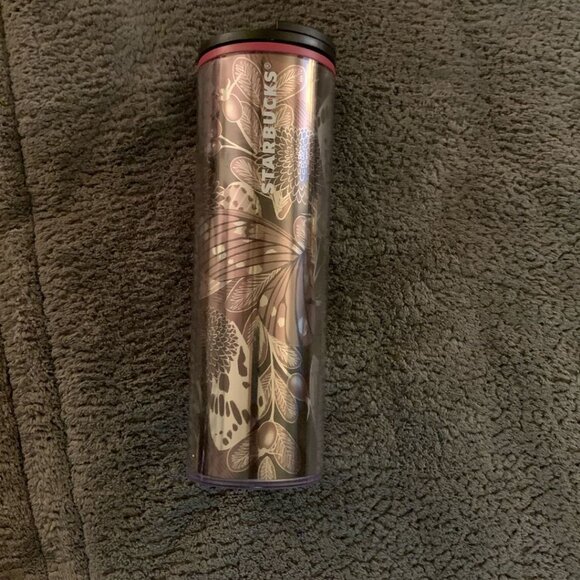 Starbucks Butterfly Themed Tumbler 16oz - Picture 1 of 1